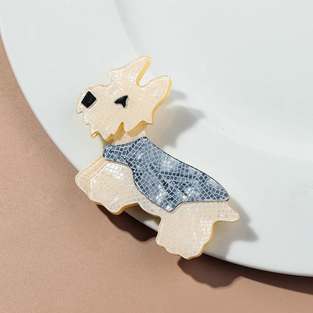 Cleaver Pup Brooch - 16 variants - Hello Baabs