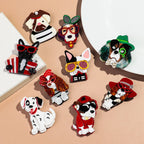 Cleaver Pup Brooch - 16 variants - Hello Baabs LLC 