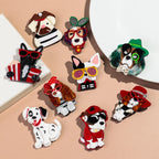 Cleaver Pup Brooch - 16 variants - Hello Baabs LLC 