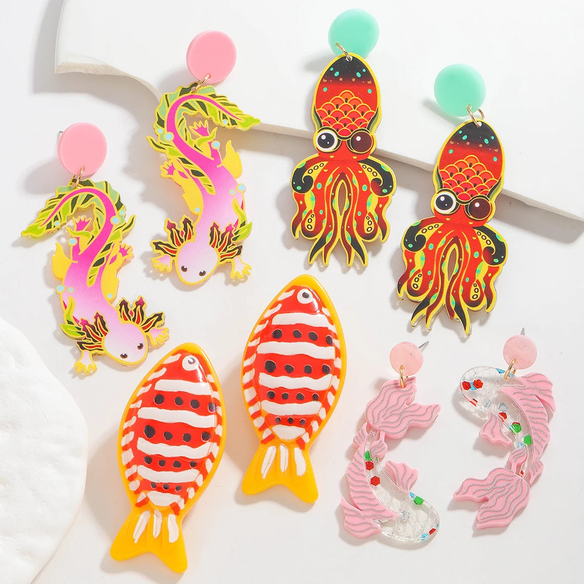 Clownin’ Around Earrings - Hello Baabs LLC 
