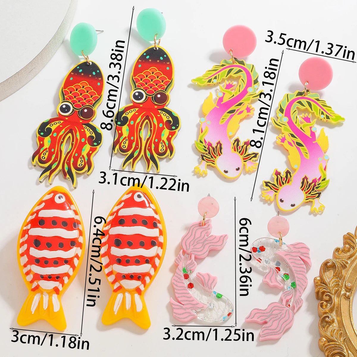 Clownin’ Around Earrings - Hello Baabs LLC 
