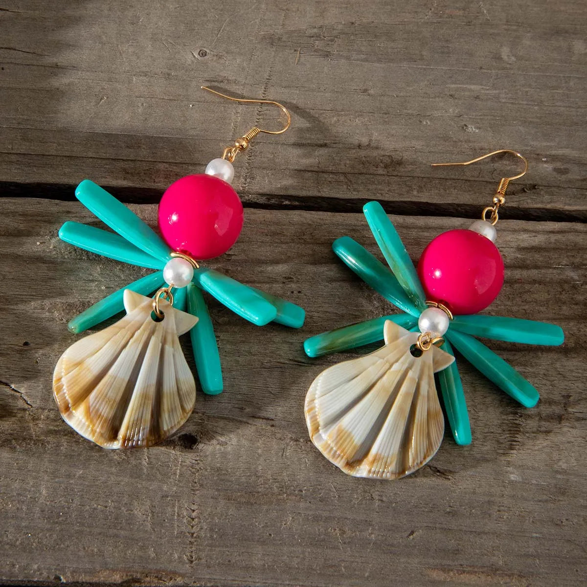 Coastal Crush Set (necklace and earrings set) - hello baabs 