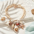 Coastal Echo Shell Necklace - Hello Baabs