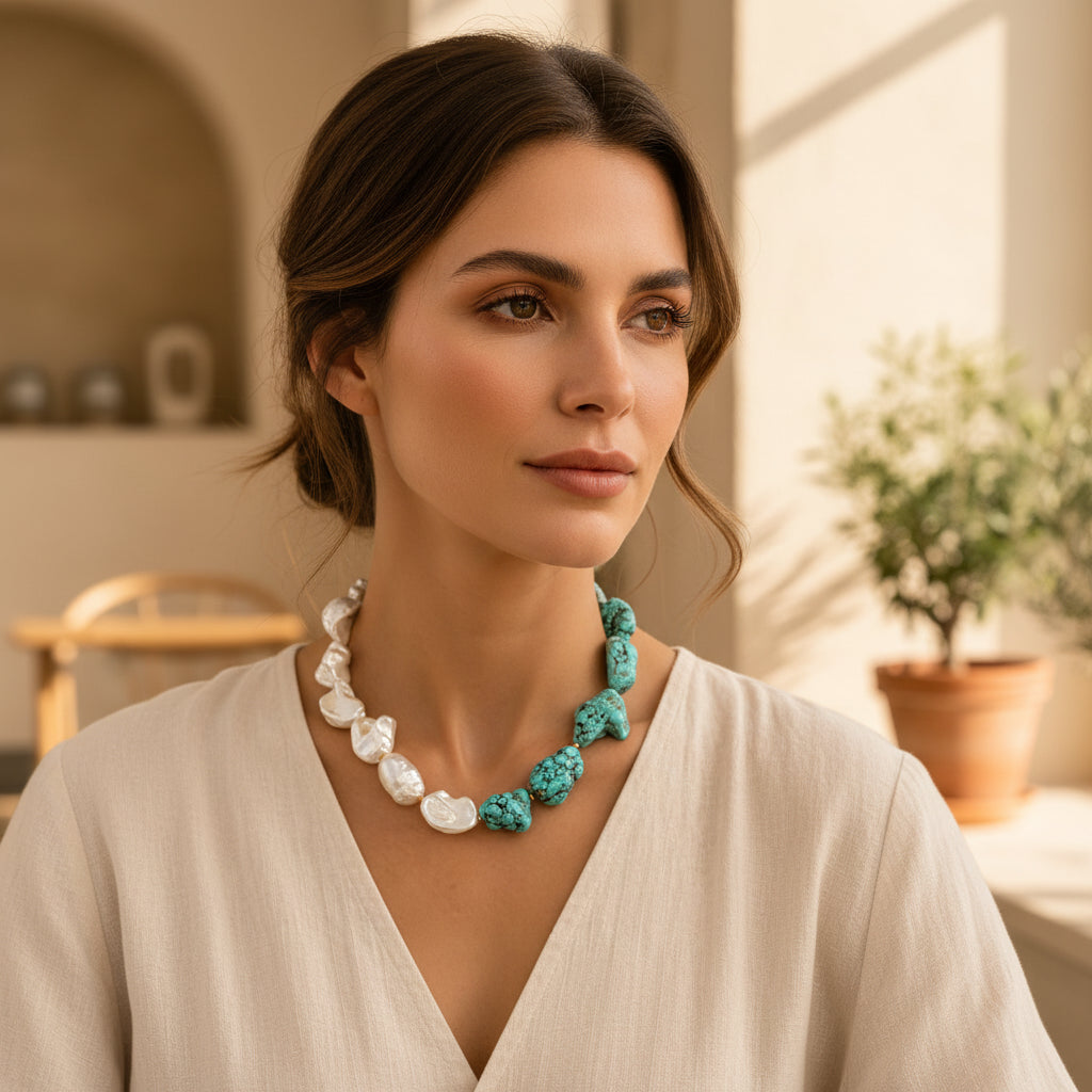 Coastal Muse Necklace - Hello Baabs