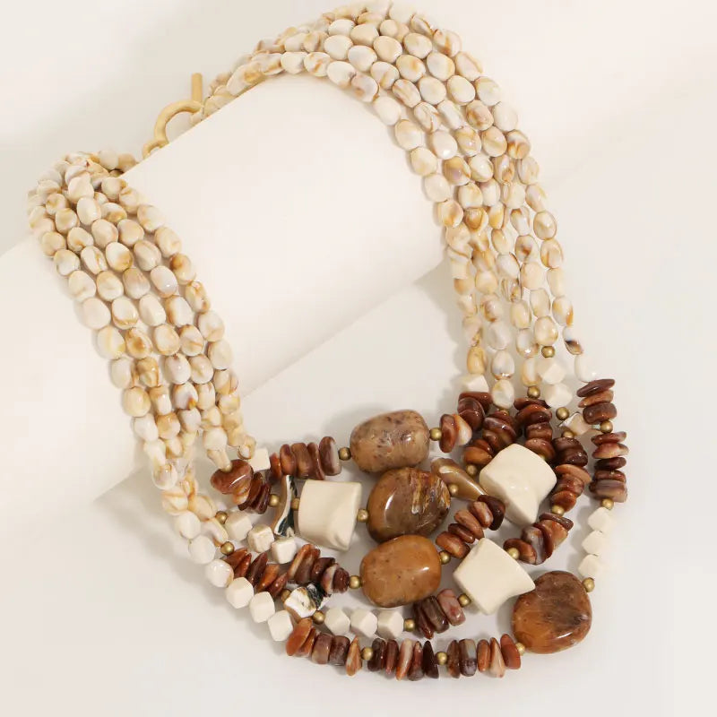 Cocoa Dune Necklace - Hello Baabs
