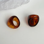 Cocoa Prism Ring (size 7) - 2 variants - Hello Baabs LLC 