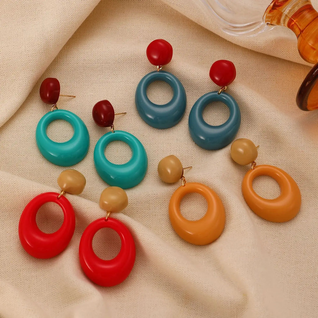 Color Clash Circle Drops - 4 colors - Hello Baabs LLC 