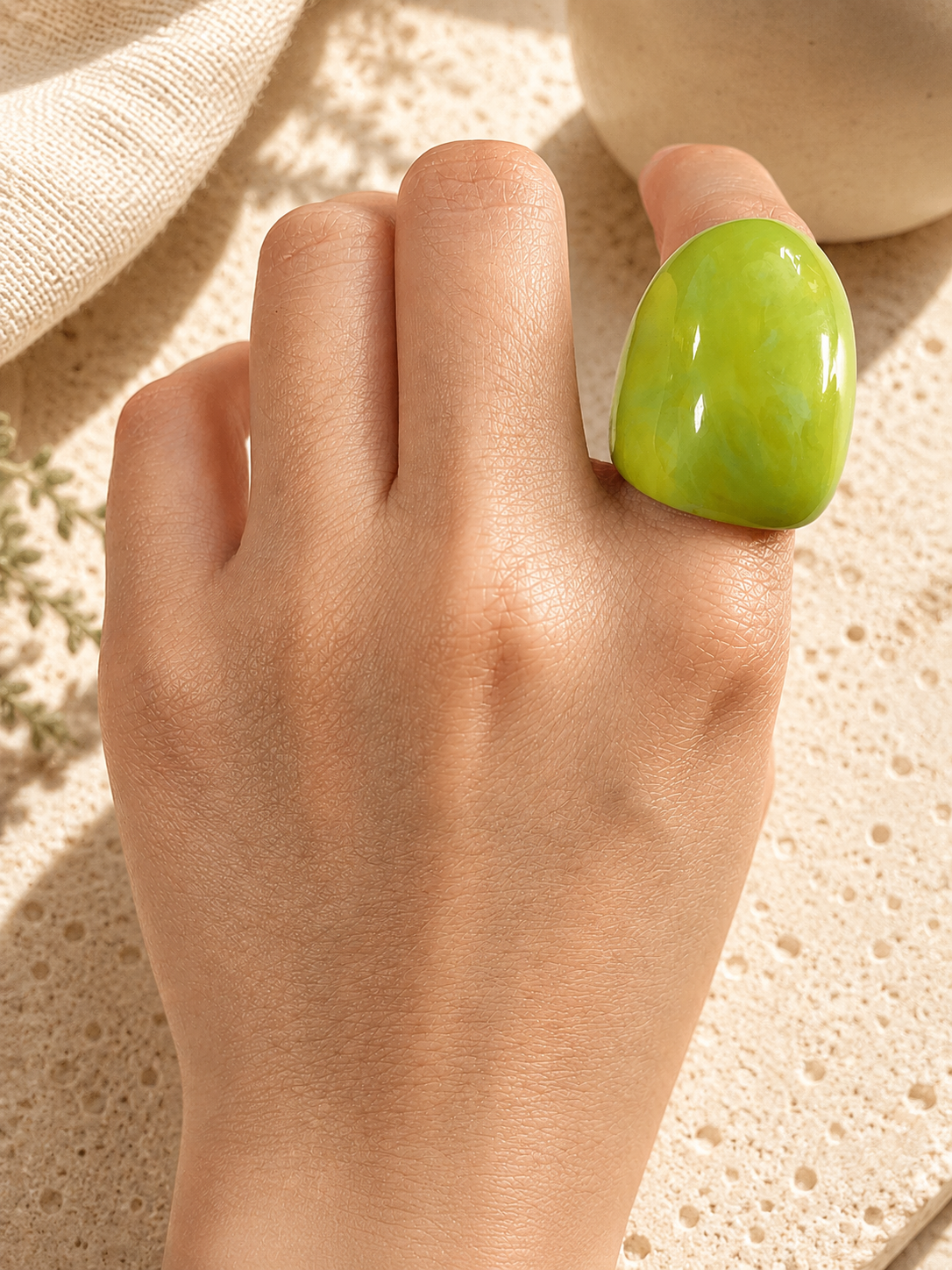 Color Splash Ring (size 7) - 5 colors - Hello Baabs
