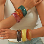 Color Surge Bangle (2.55" diameter) - 6 colors - hello baabs 
