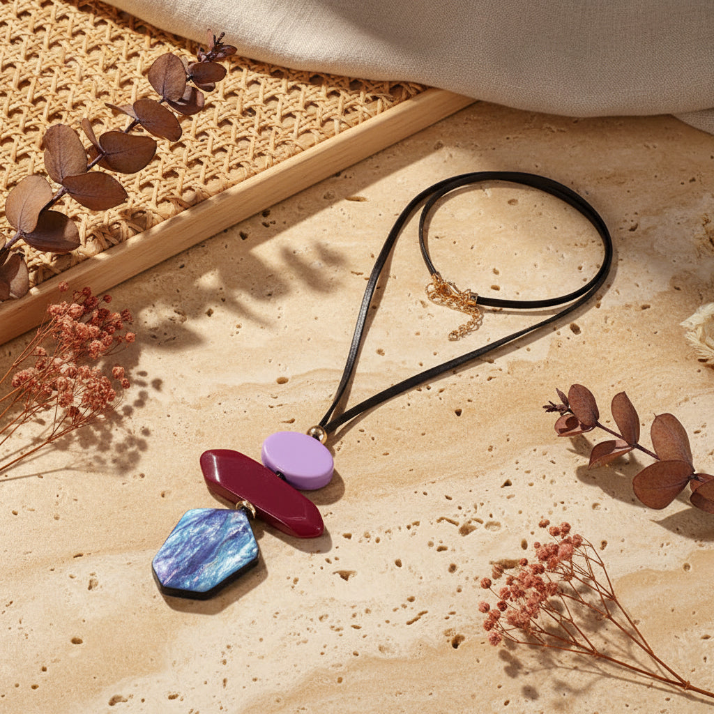 Color Voyage Pendant - 8 colors - Hello Baabs LLC 