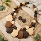 Colorbeat Boho Necklace & Earrings Set - 5 colors - Hello Baabs