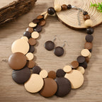 Colorbeat Boho Necklace & Earrings Set - 5 colors - hello baabs 