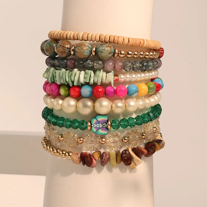Colorful Spirit Bracelet Stack - Hello Baabs LLC 