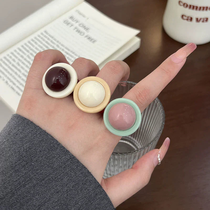 Confetti Pop Rings (size 10) - 6 colors - Hello Baabs LLC 