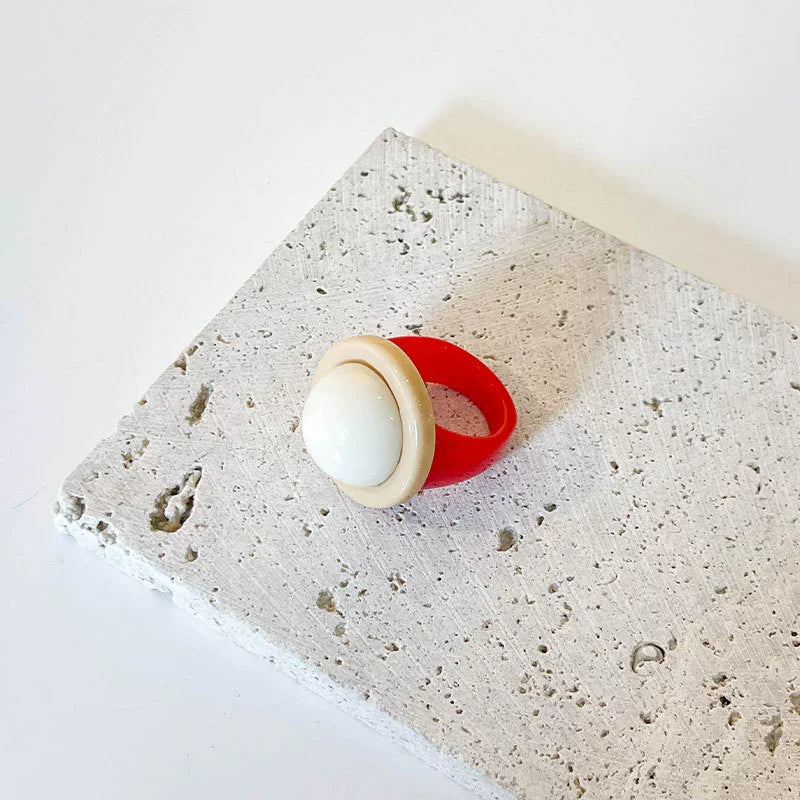 Confetti Pop Rings (size 10) - 6 colors - hello baabs 