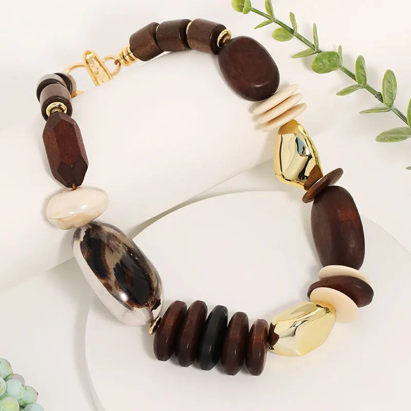 Contrast Couture Necklace - 2 colors - Hello Baabs