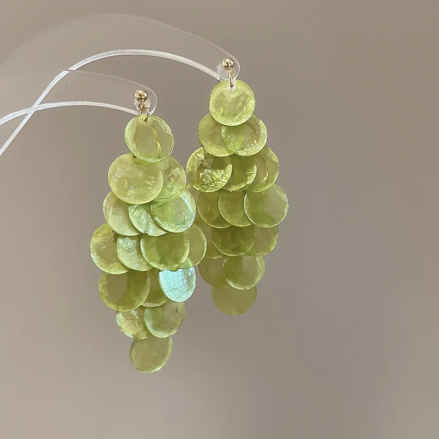 Coral Cascade Earrings - 5 colors - Hello Baabs LLC 