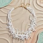 Corallina Cascade Necklace - 4 colors - Hello Baabs