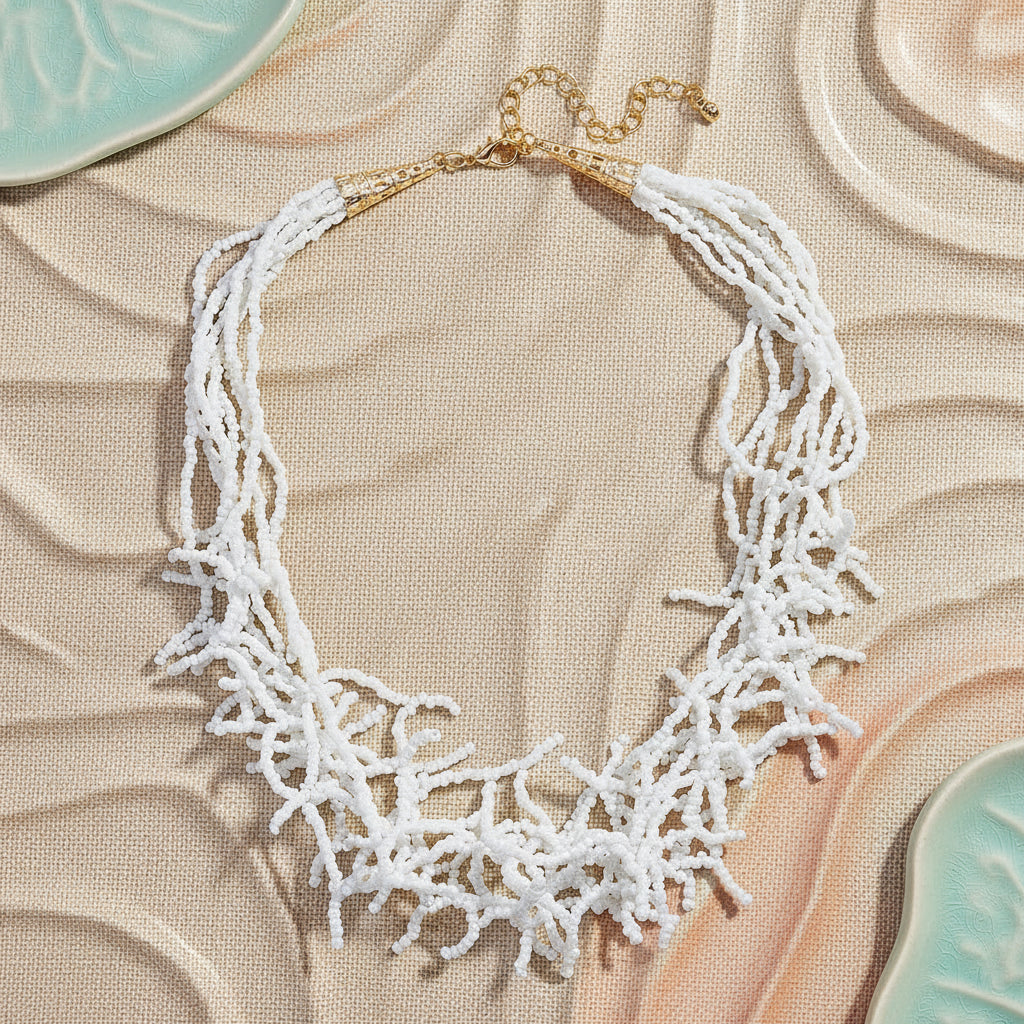 Corallina Cascade Necklace - 4 colors - Hello Baabs