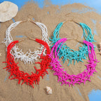 Corallina Cascade Necklace - 4 colors - hello baabs 