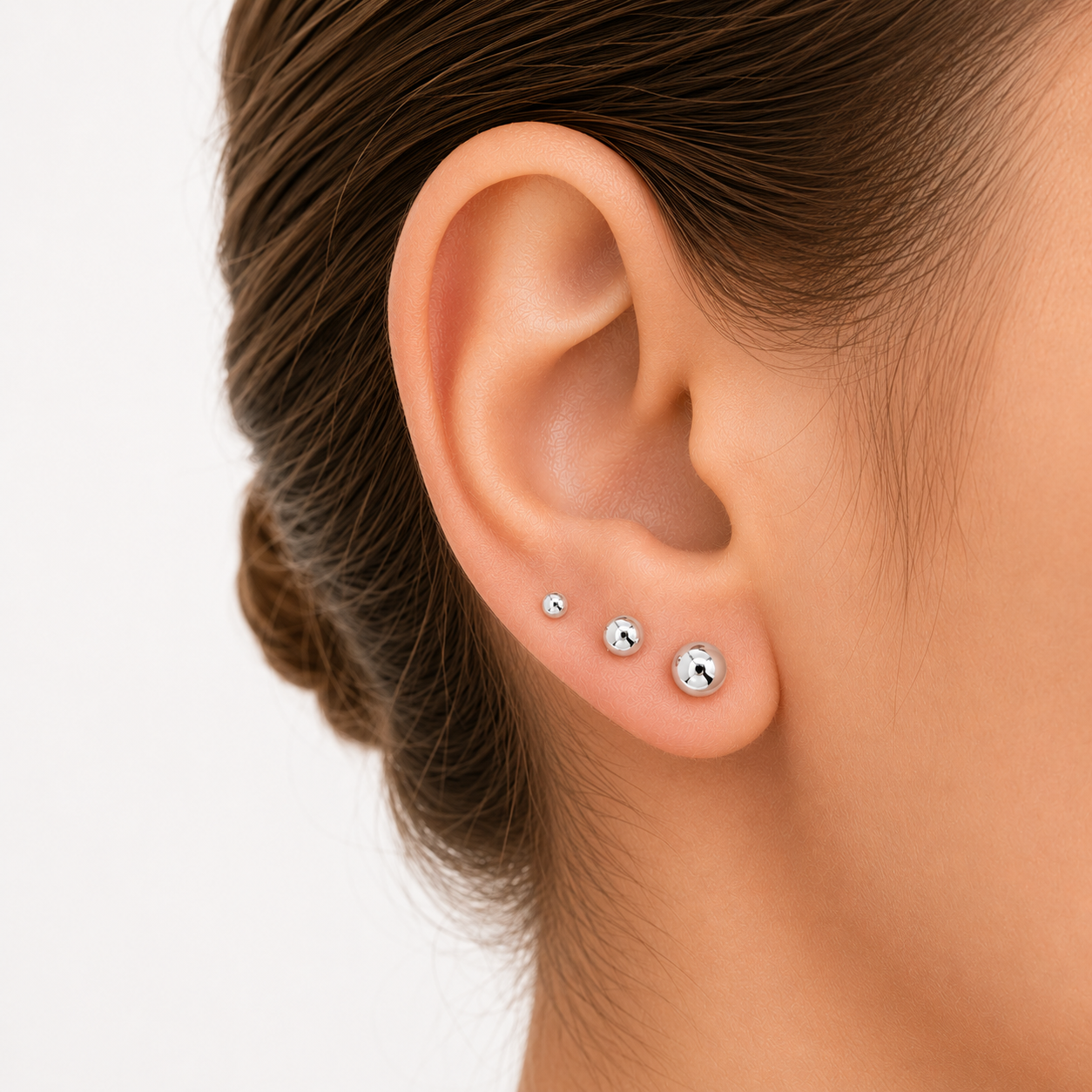 Core Shine Stud Set - Gold or Silver - Hello Baabs