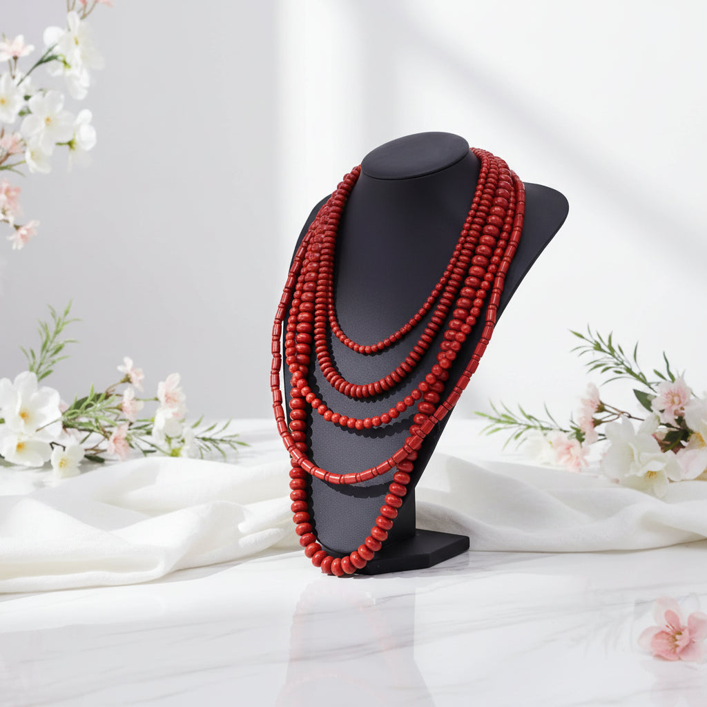 Crimson Reign Necklace - Hello Baabs