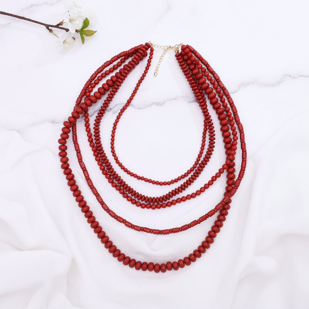 Crimson Reign Necklace - Hello Baabs