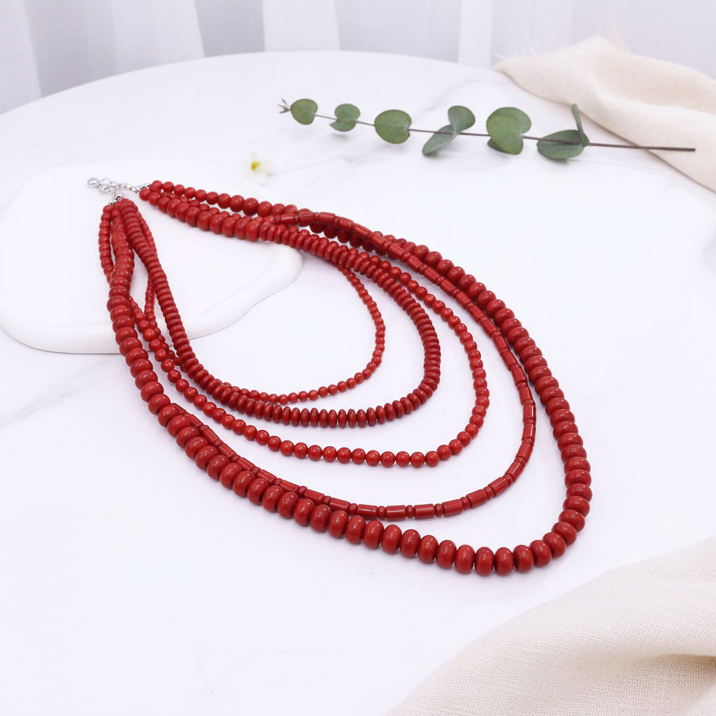 Crimson Reign Necklace - Hello Baabs