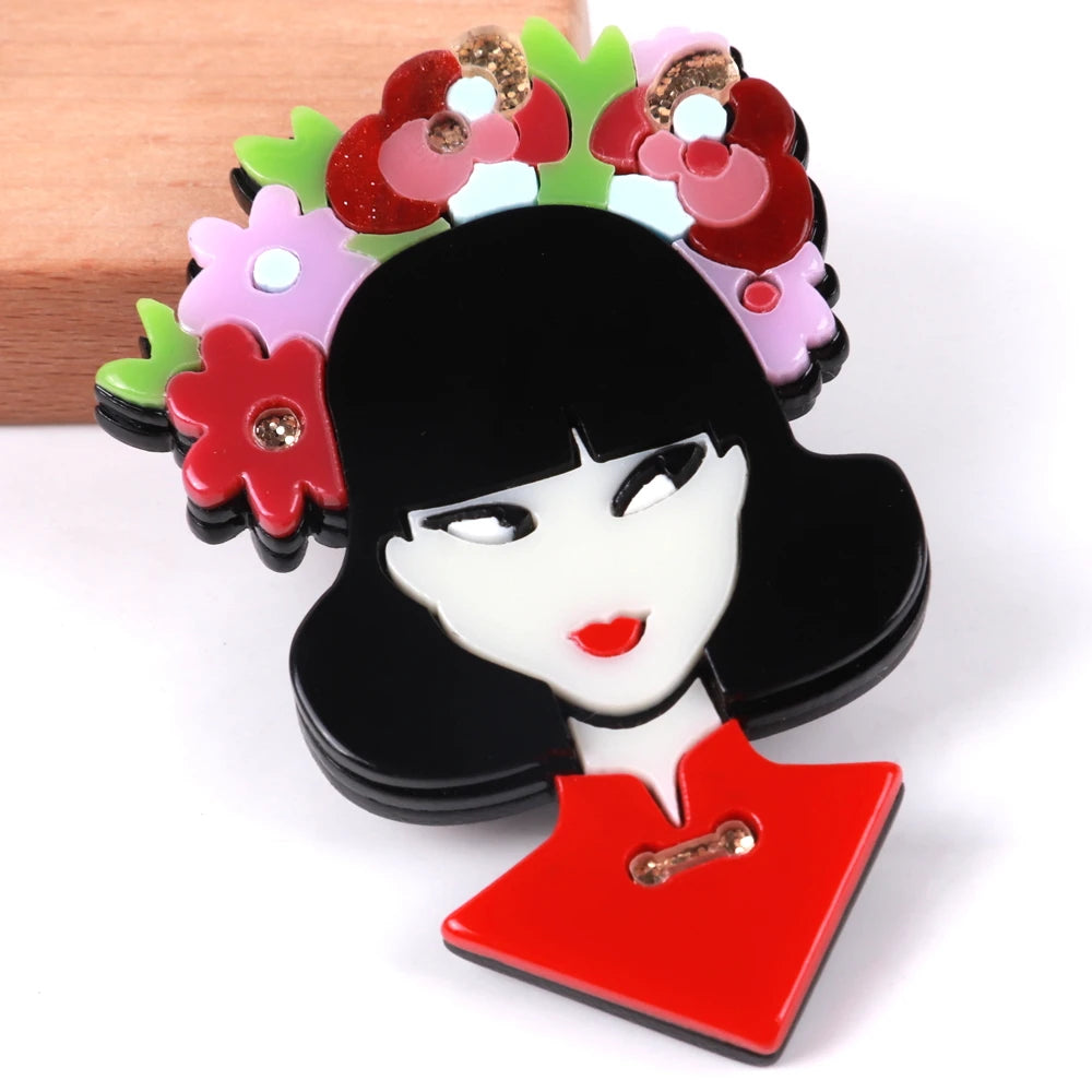 Crimson Whisper Pin - Hello Baabs