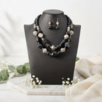 Crowned in Color Necklace & Earrings Set - 5 colors - Hello Baabs LLC 