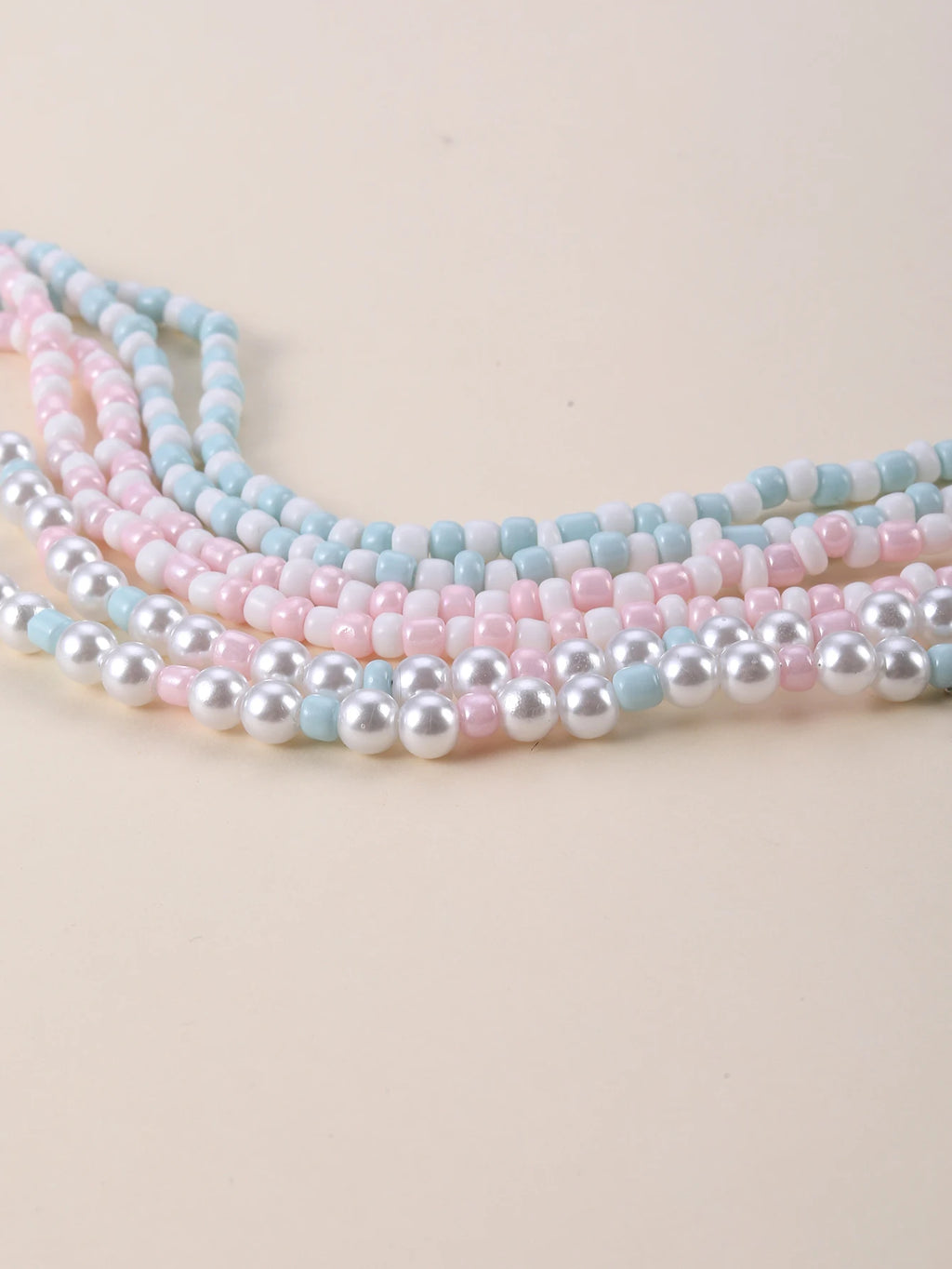 Cuddle Bear Pastel Necklace 3pc Set - Hello Baabs LLC 