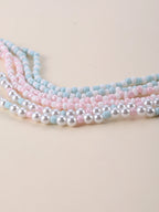Cuddle Bear Pastel Necklace 3pc Set - Hello Baabs LLC 