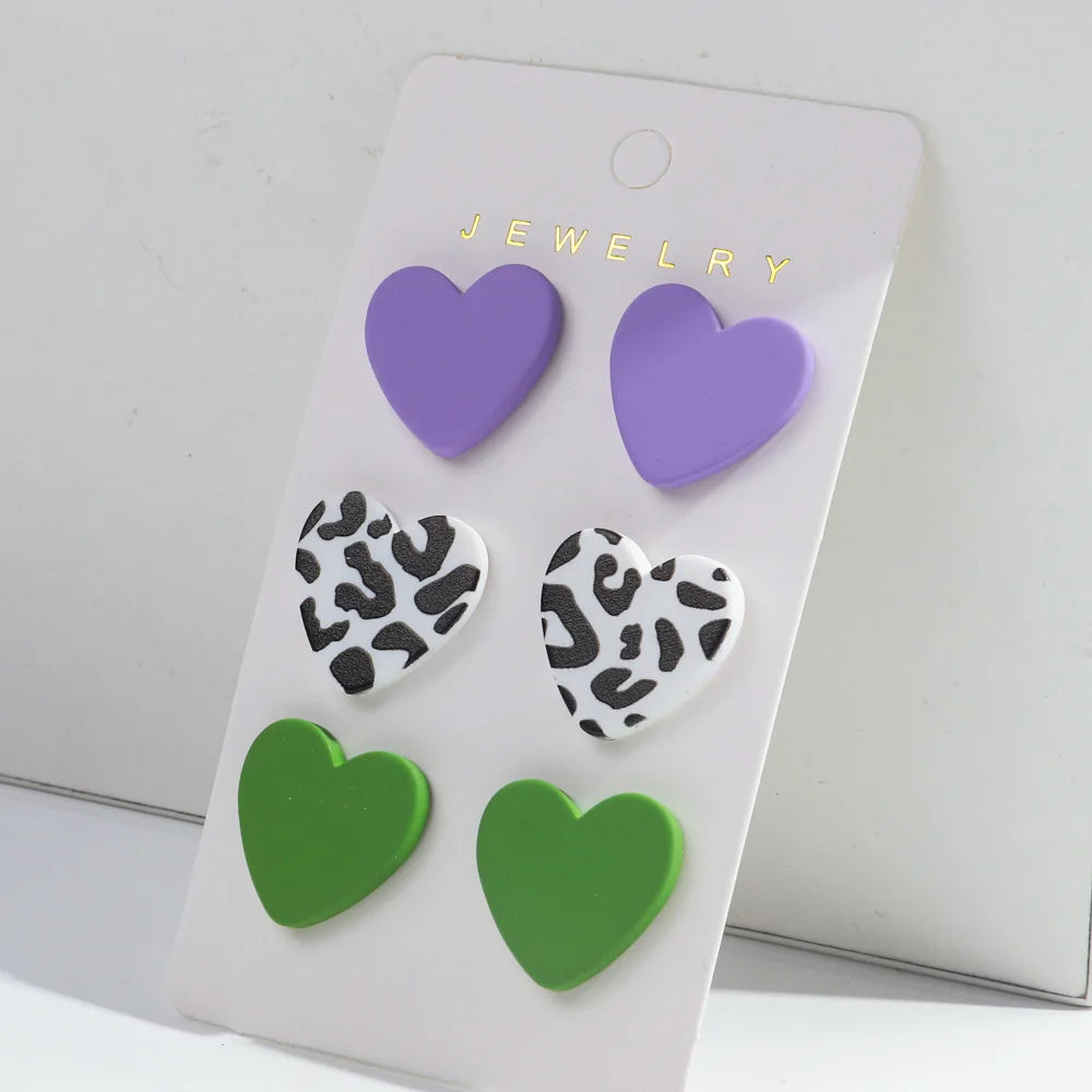 Cupid's Earrings 3pc Earring Set - 8 variants - Hello Baabs LLC 