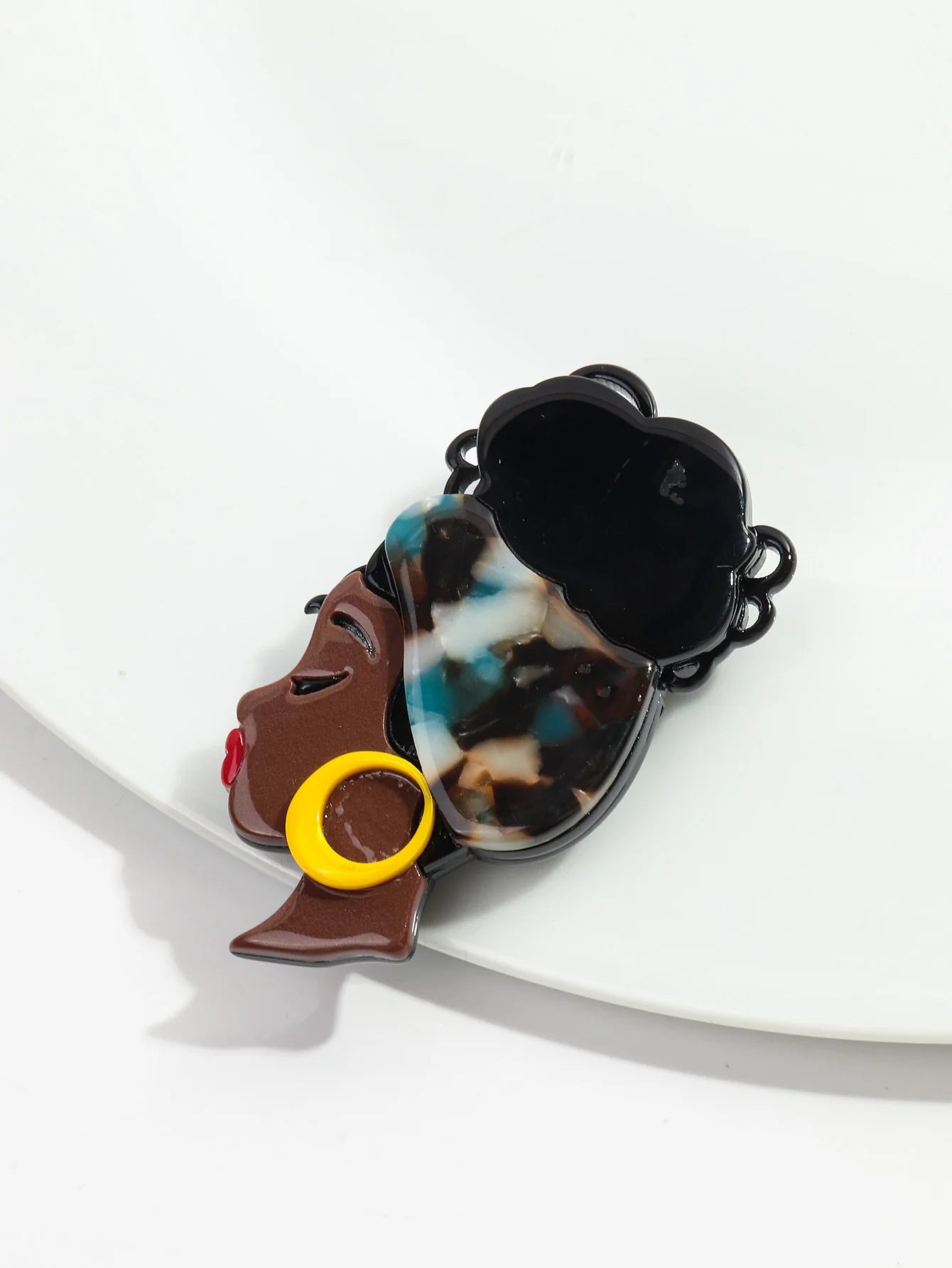 Curl Confidence Pin - 4 colors - Hello Baabs