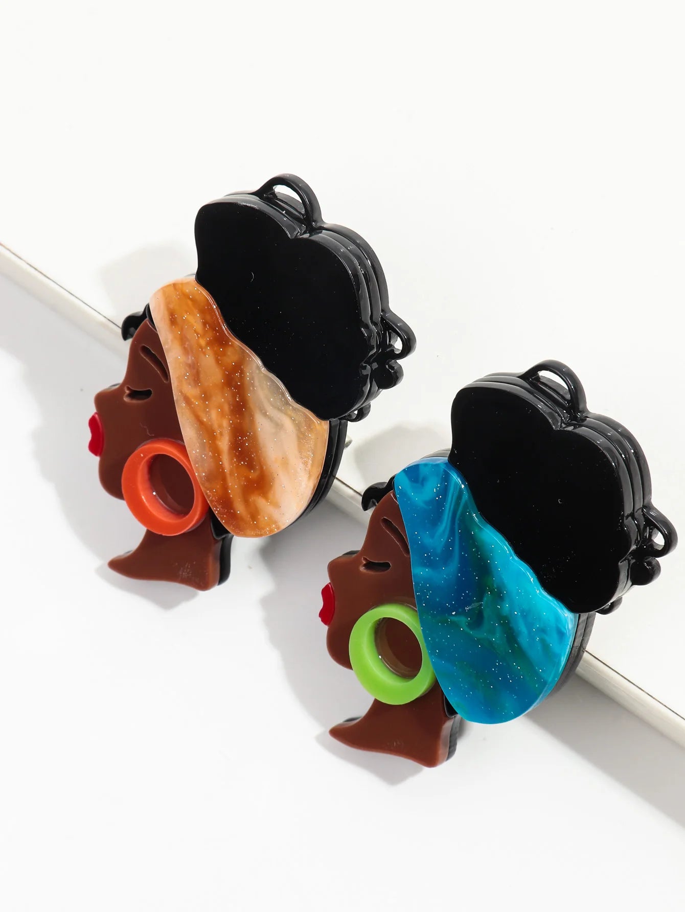 Curl Confidence Pin - 4 colors - Hello Baabs LLC 