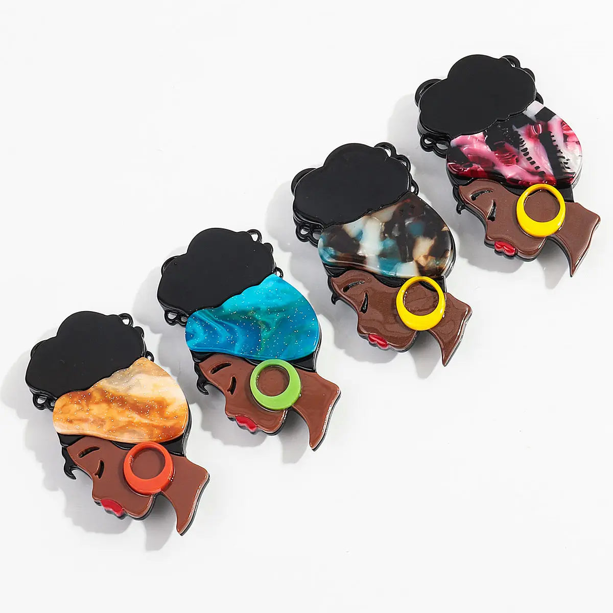 Curl Confidence Pin - 4 colors - hello baabs 