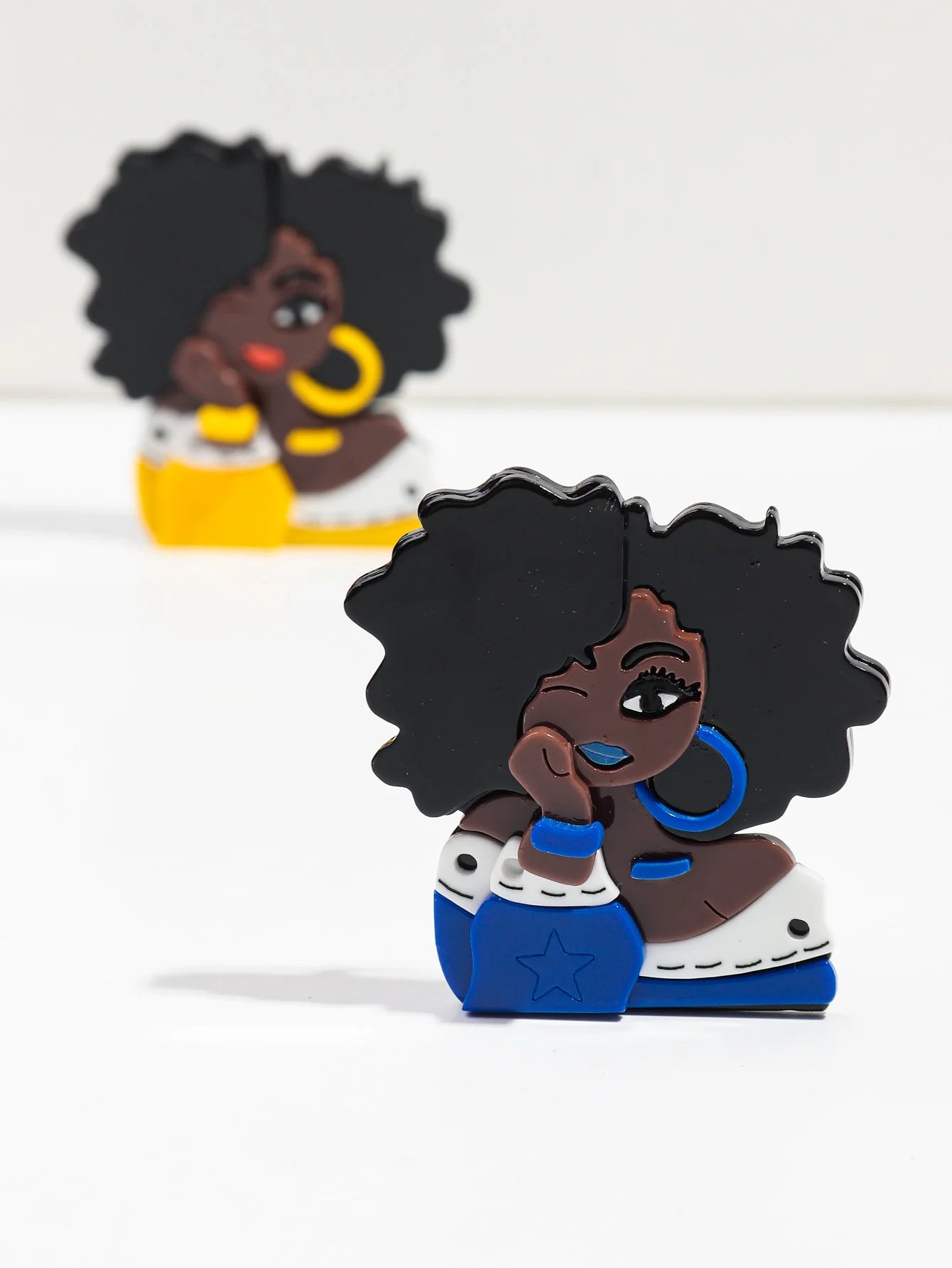Curl Power Pin - 2 colors - Hello Baabs