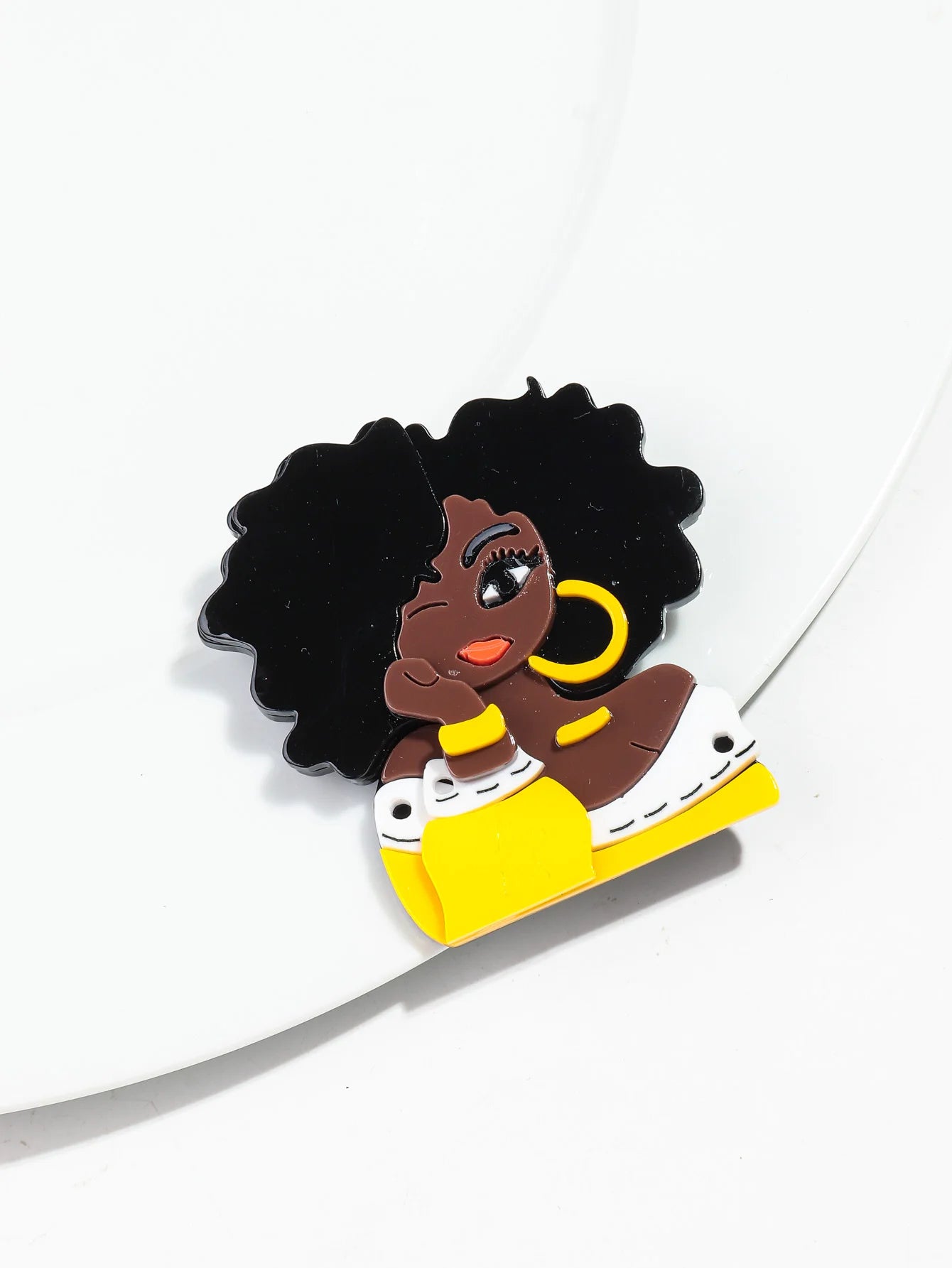 Curl Power Pin - 2 colors - Hello Baabs