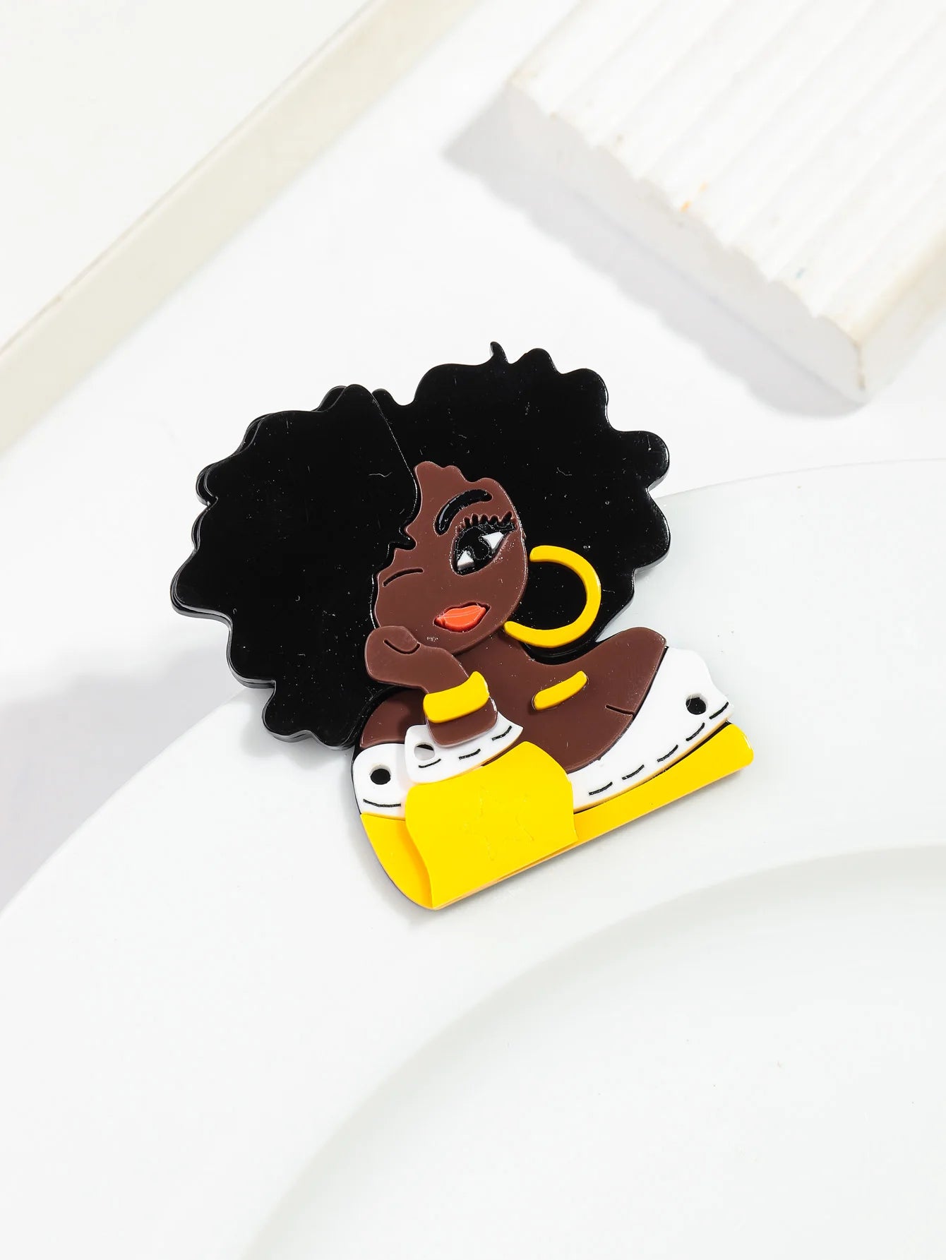 Curl Power Pin - 2 colors - Hello Baabs LLC 