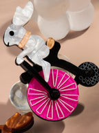 Cycle & Hop Brooch - 2 colors - Hello Baabs LLC 