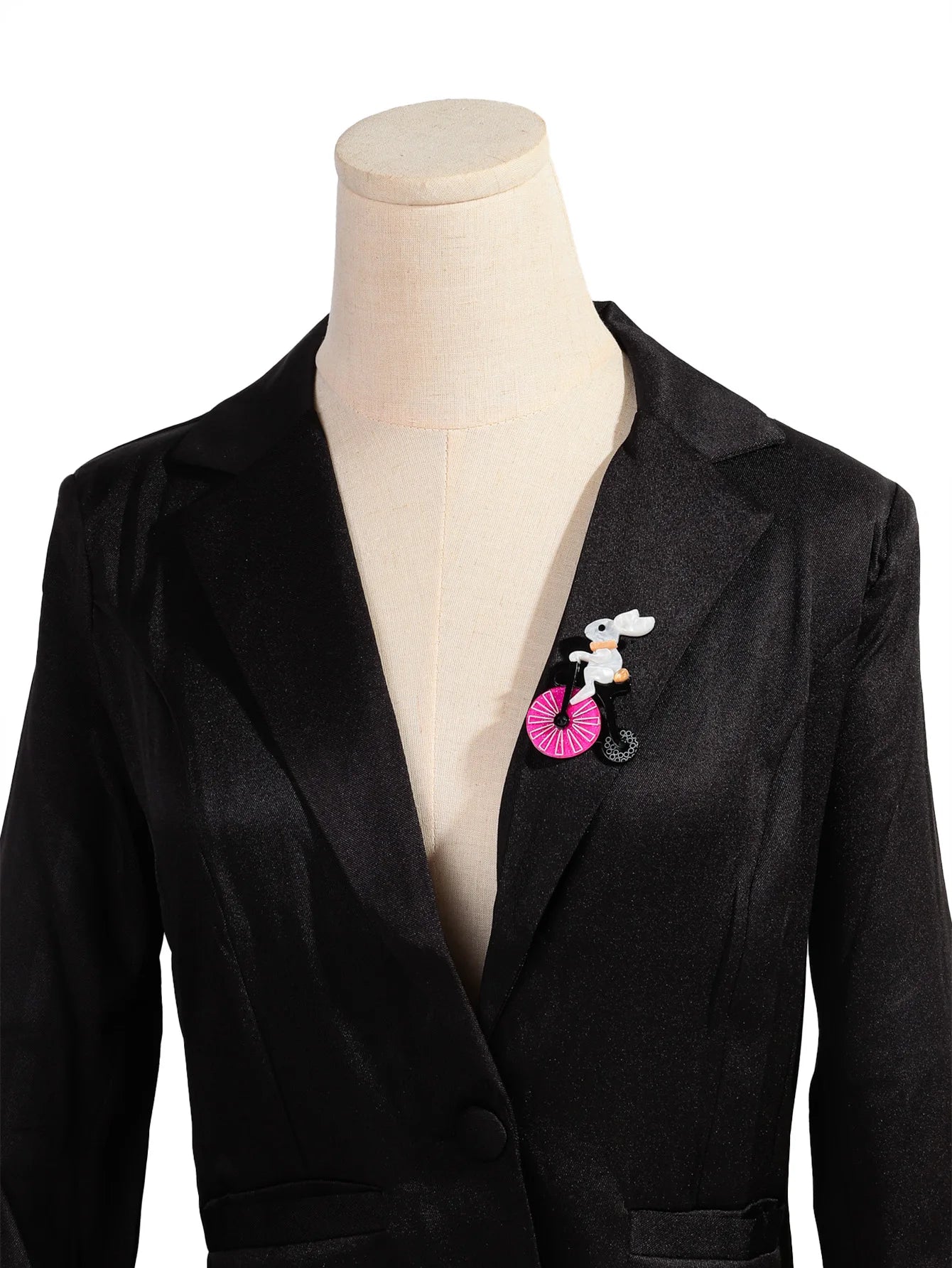 Cycle & Hop Brooch - 2 colors - Hello Baabs LLC 