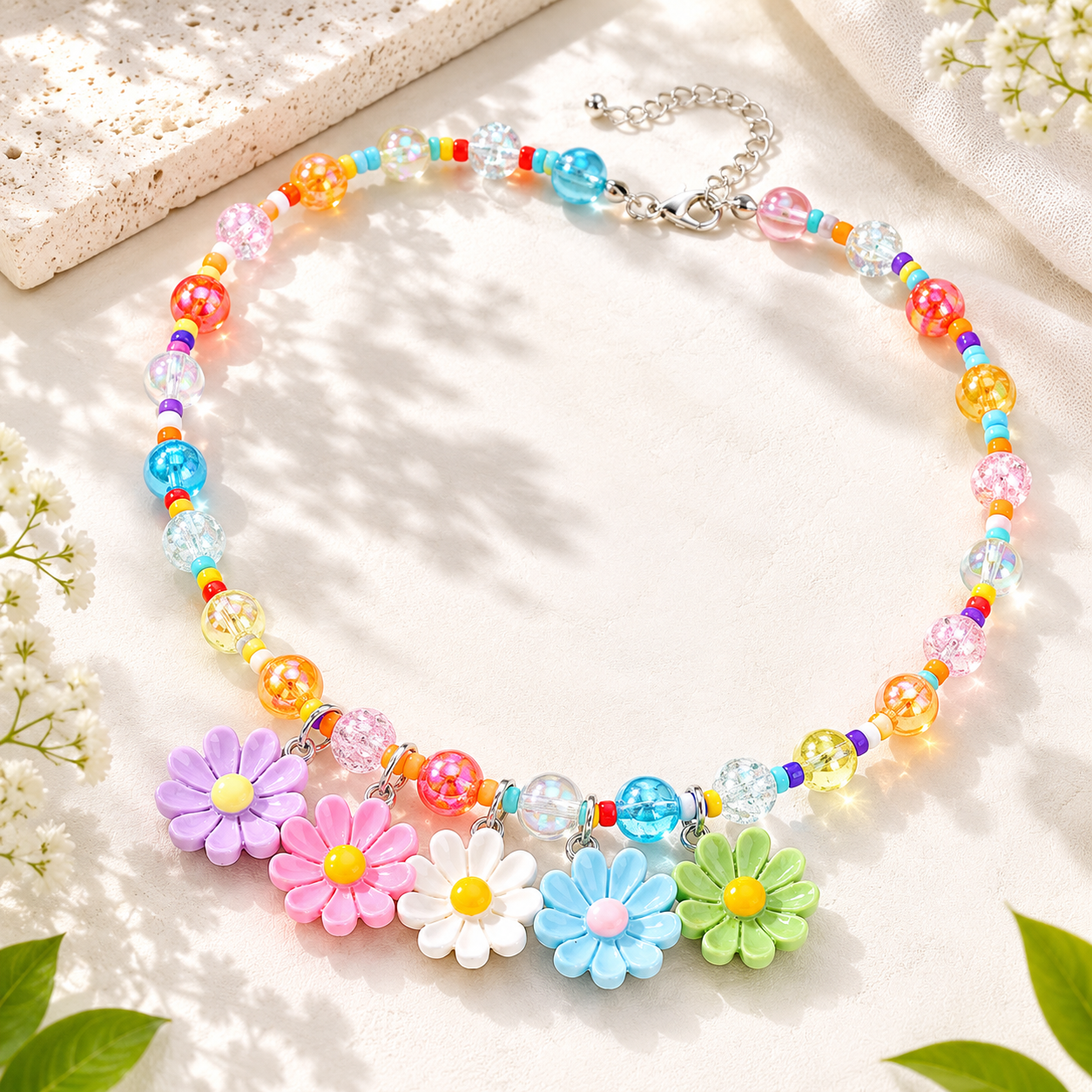 Daisy Daydream Necklace - Hello Baabs