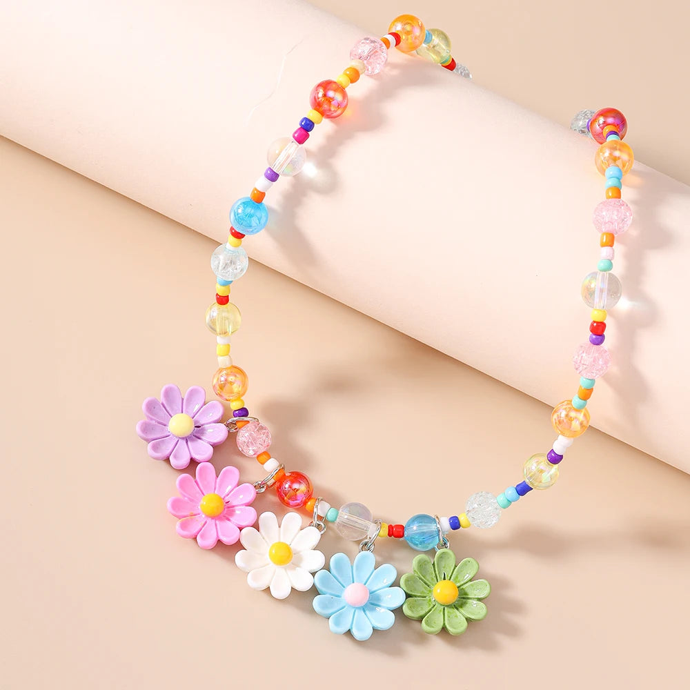 Daisy Daydream Necklace - Hello Baabs LLC 