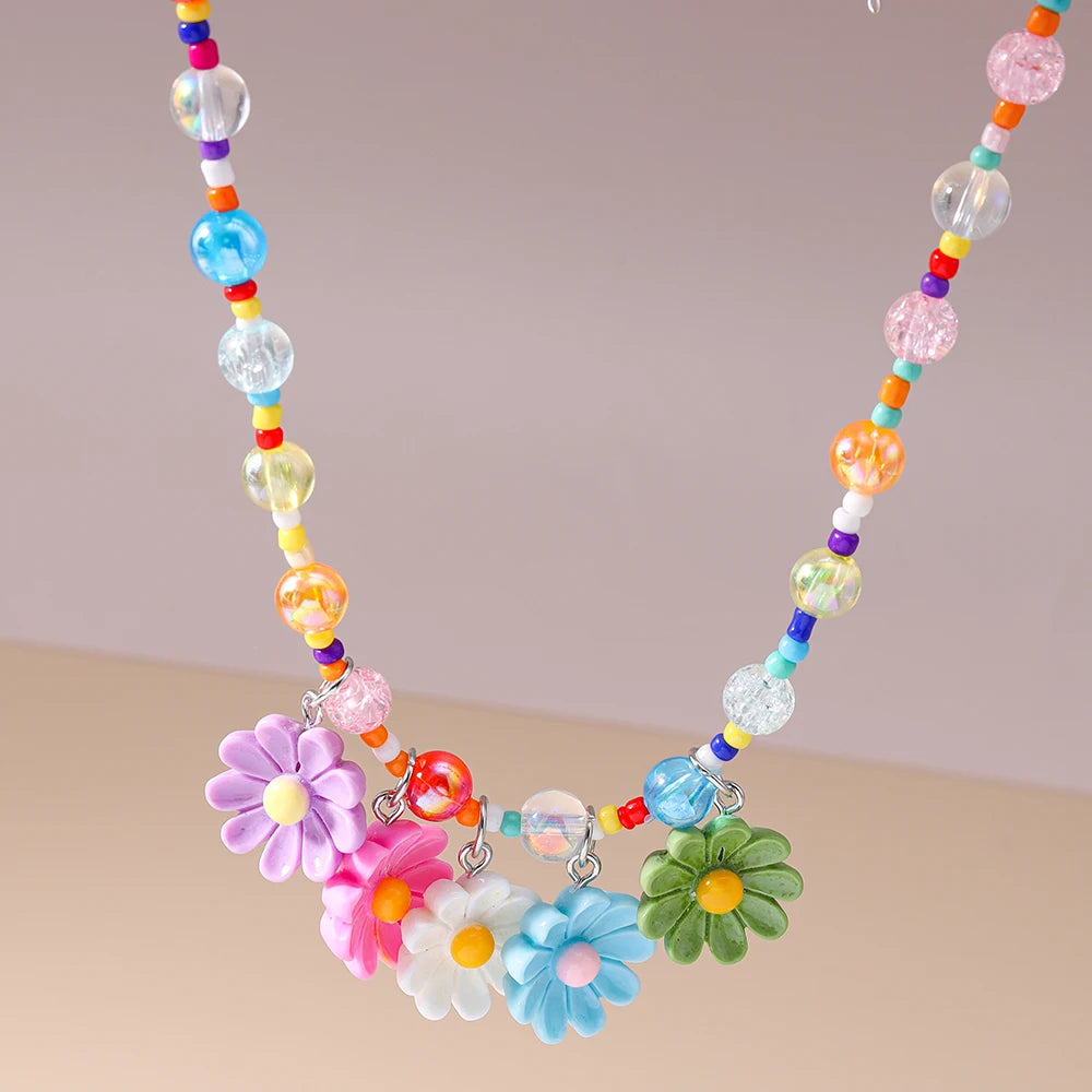 Daisy Daydream Necklace - Hello Baabs LLC 