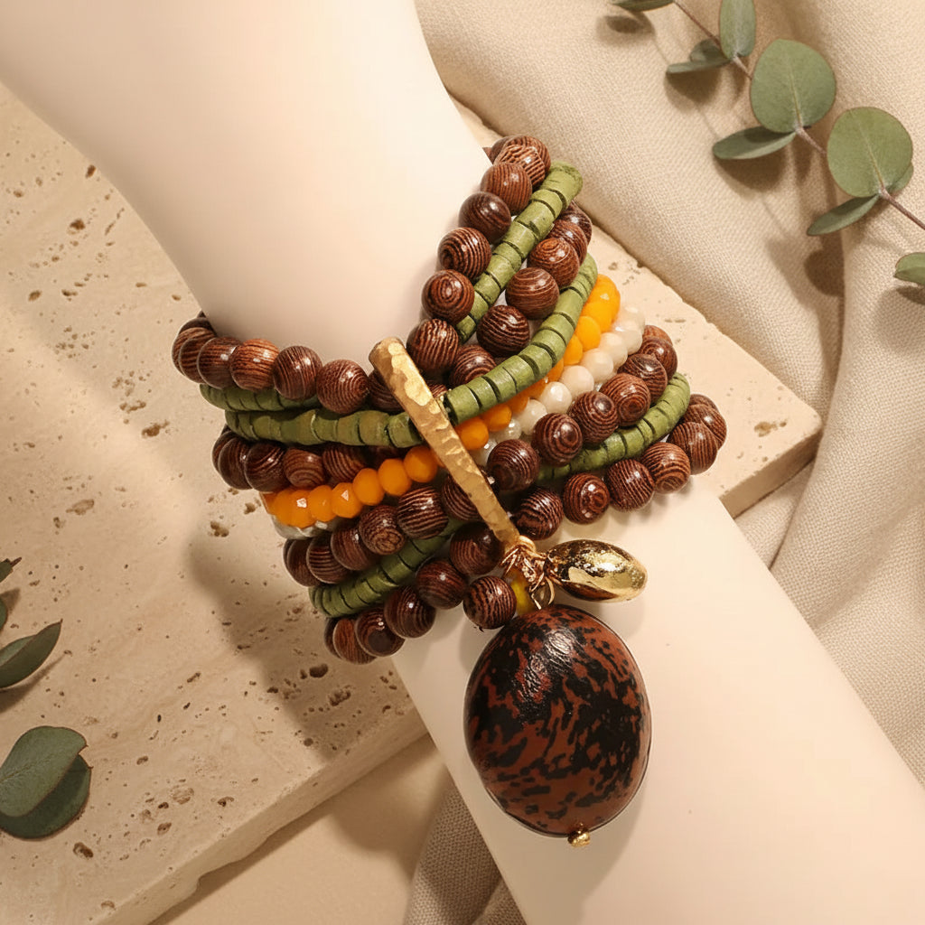 Desert Daydream Layers Bracelet - Hello Baabs