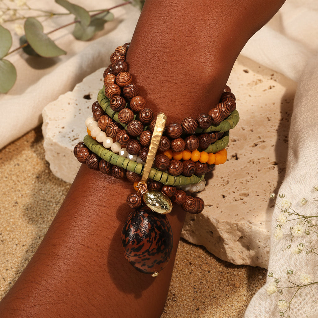 Desert Daydream Layers Bracelet - Hello Baabs
