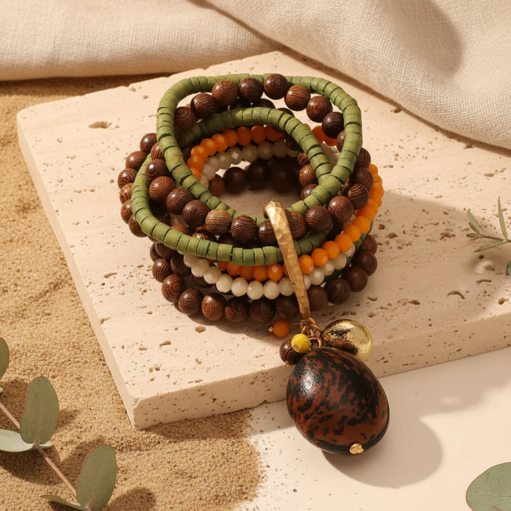 Desert Daydream Layers Bracelet - Hello Baabs