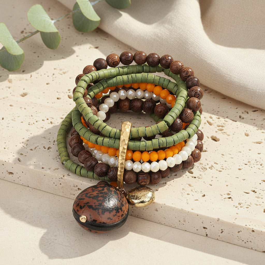 Desert Daydream Layers Bracelet - Hello Baabs