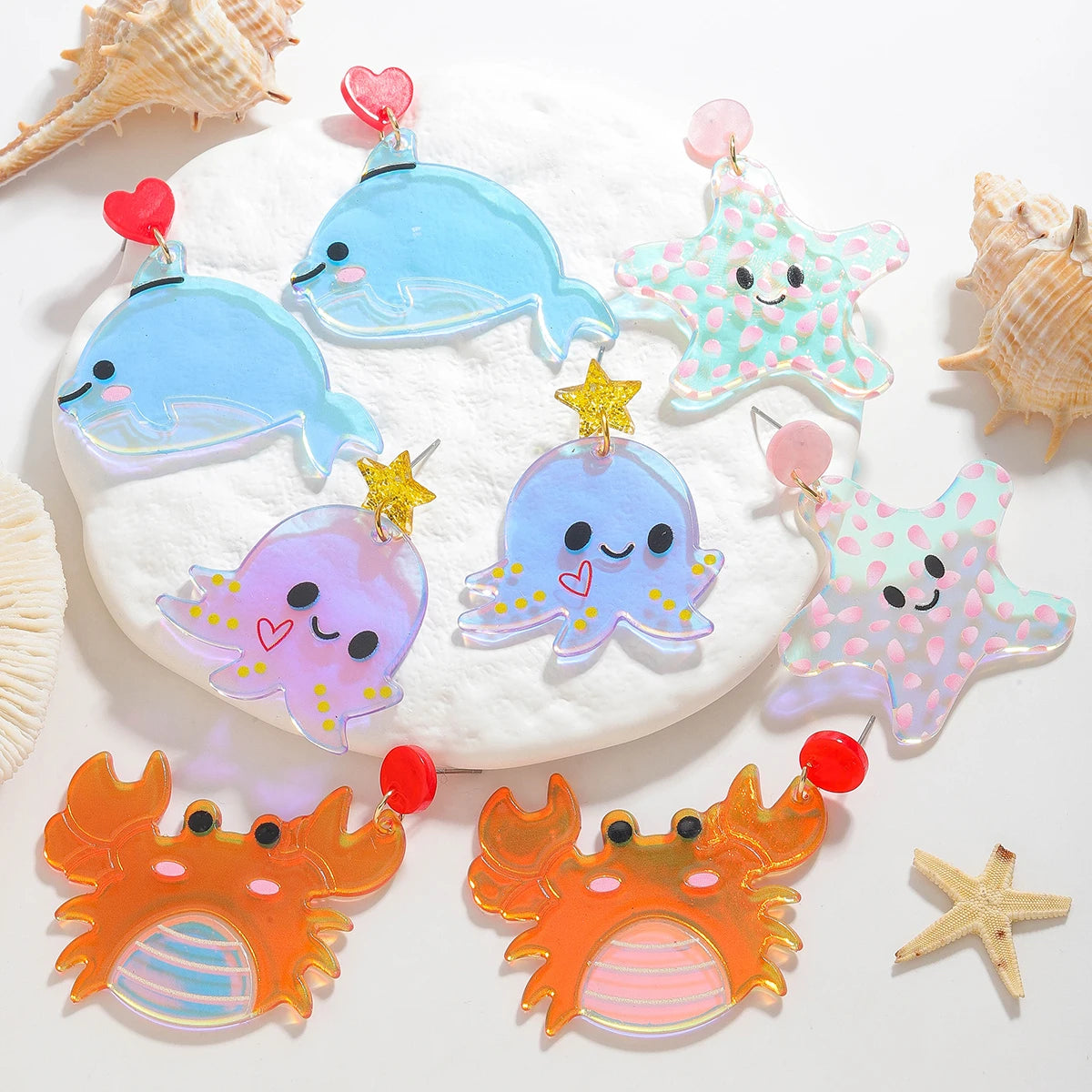 Dive & Dazzle Earrings - hello baabs 
