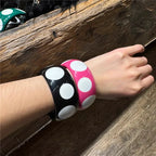 Dotty Diva Resin Bangle (2.60" diameter) - 7 colors - hello baabs 